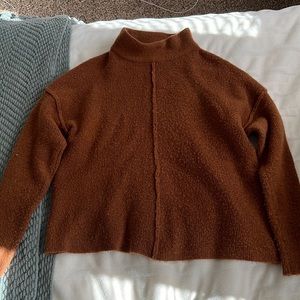 Burnt Orange Turtle Neck